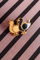 Mini Pin Anstecker Spatzen