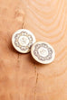 50s Ohrclips gold graviert