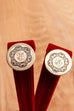 50s Ohrclips gold graviert