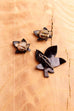 40s Schmuckset schwarz Bakelit