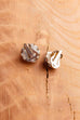 zeitlose 80s Ohrclips silber+Strass