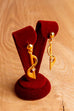 Vintage 90er Ohrstecker mit Strass