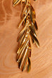 Vintage 90s Ohrstecker Fransen extralang
