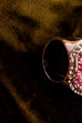 POMPÖÖS Ring pink Strass