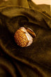 POMPÖÖS Ring gold Strass