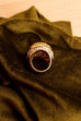 POMPÖÖS Ring gold Strass