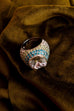 Ricarda M. Statement Ring silber türkis