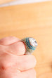 Ricarda M. Statement Ring silber türkis