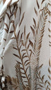 Boho Lounge Kleid beige Muster