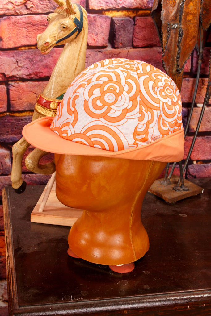 Vintage Sommerhut apricot Default Title 50er 60er 70er Accessoires Disco Frau Hut orange real-disco real-rockabilly Rockabilly rosa Schlager Special weiß vintageberlin.de