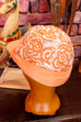 Vintage Sommerhut apricot 50er 60er 70er Accessoires Disco Frau Hut orange real-disco real-rockabilly Rockabilly rosa Schlager Special weiß vintageberlin.de