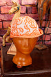 Vintage Sommerhut apricot 50er 60er 70er Accessoires Disco Frau Hut orange real-disco real-rockabilly Rockabilly rosa Schlager Special weiß vintageberlin.de