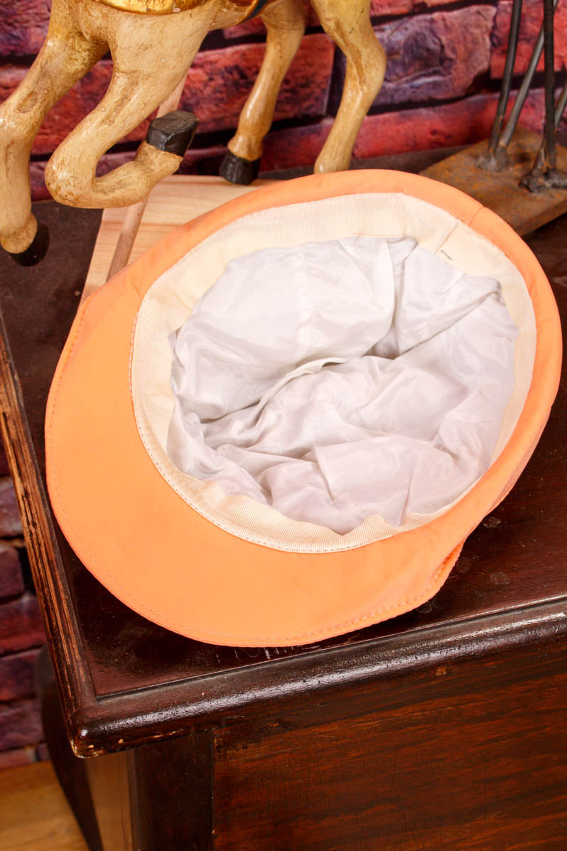 Vintage Sommerhut apricot