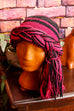 80er Jahre Mütze Hut Turban pink Default Title 80er 90er Accessoires Boho Disco Frau Hut pink real-80er schwarz Special vintageberlin.de