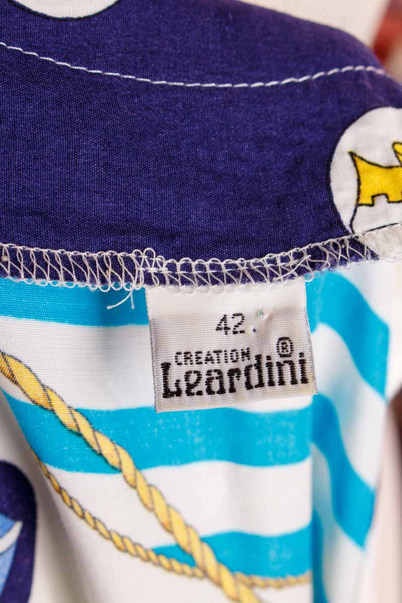 maritimes 90s Top Viskose