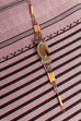Hippie Armband Holz Stein silber