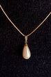 Schlangenkette mit Perlenanhänger
