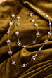 Boho Kette silber Knoten