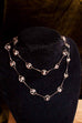 Boho Kette silber Knoten