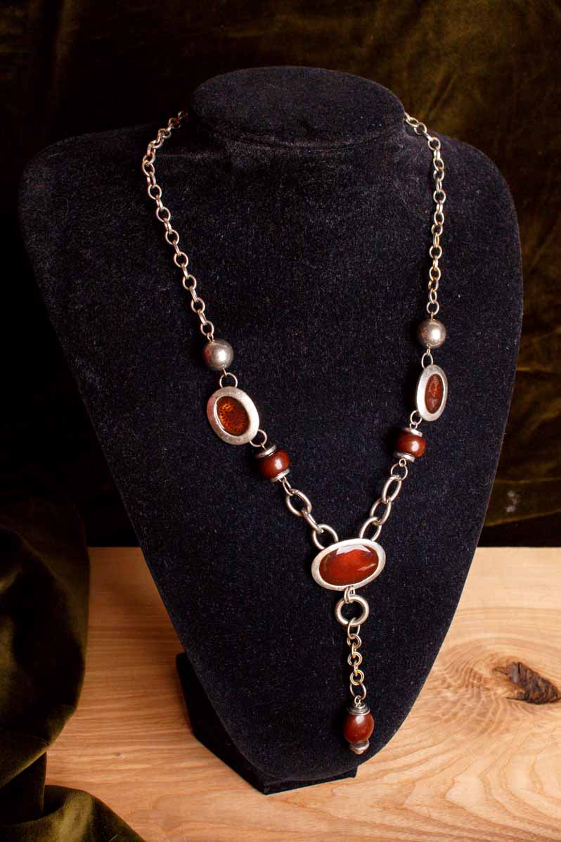 70s Disco Kette Emaille
