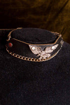Lederhalsband Adler