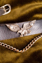 Lederhalsband Adler