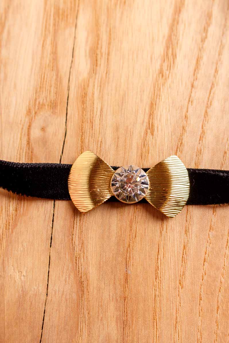 70s Disco Halsband Strass