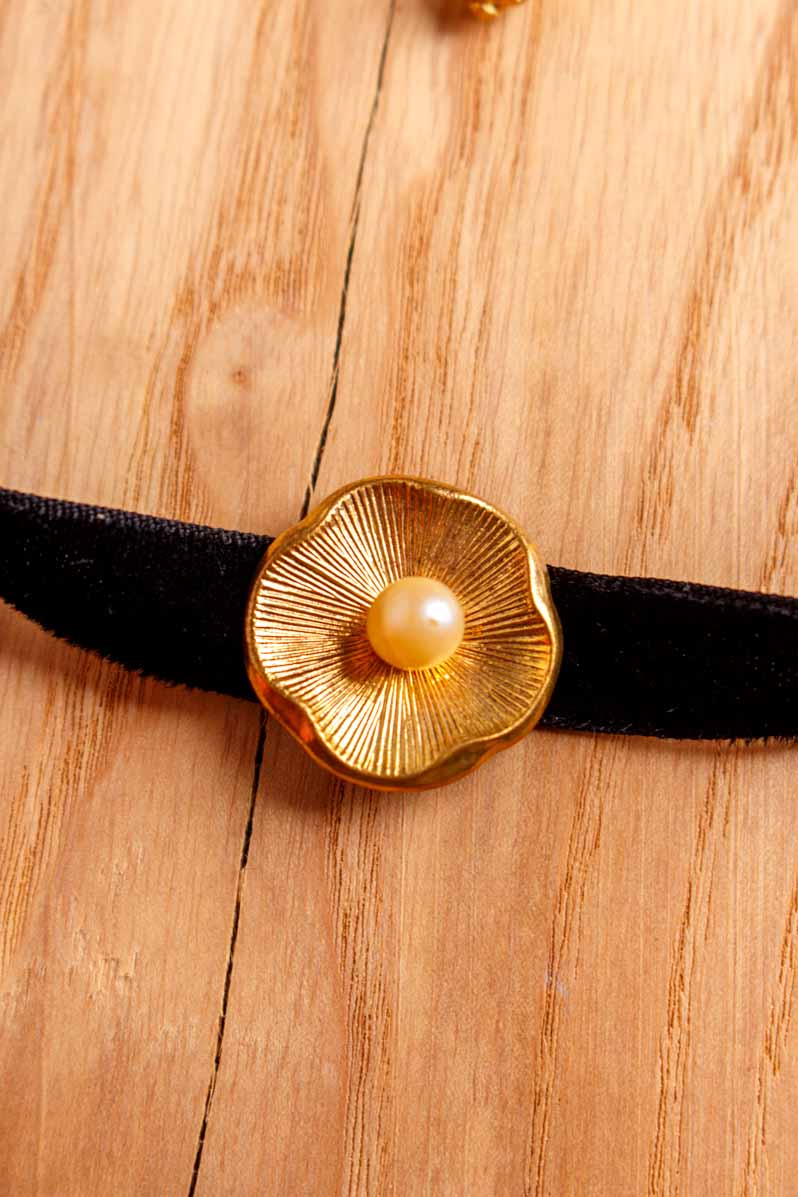 70s Disco Halsband Blume