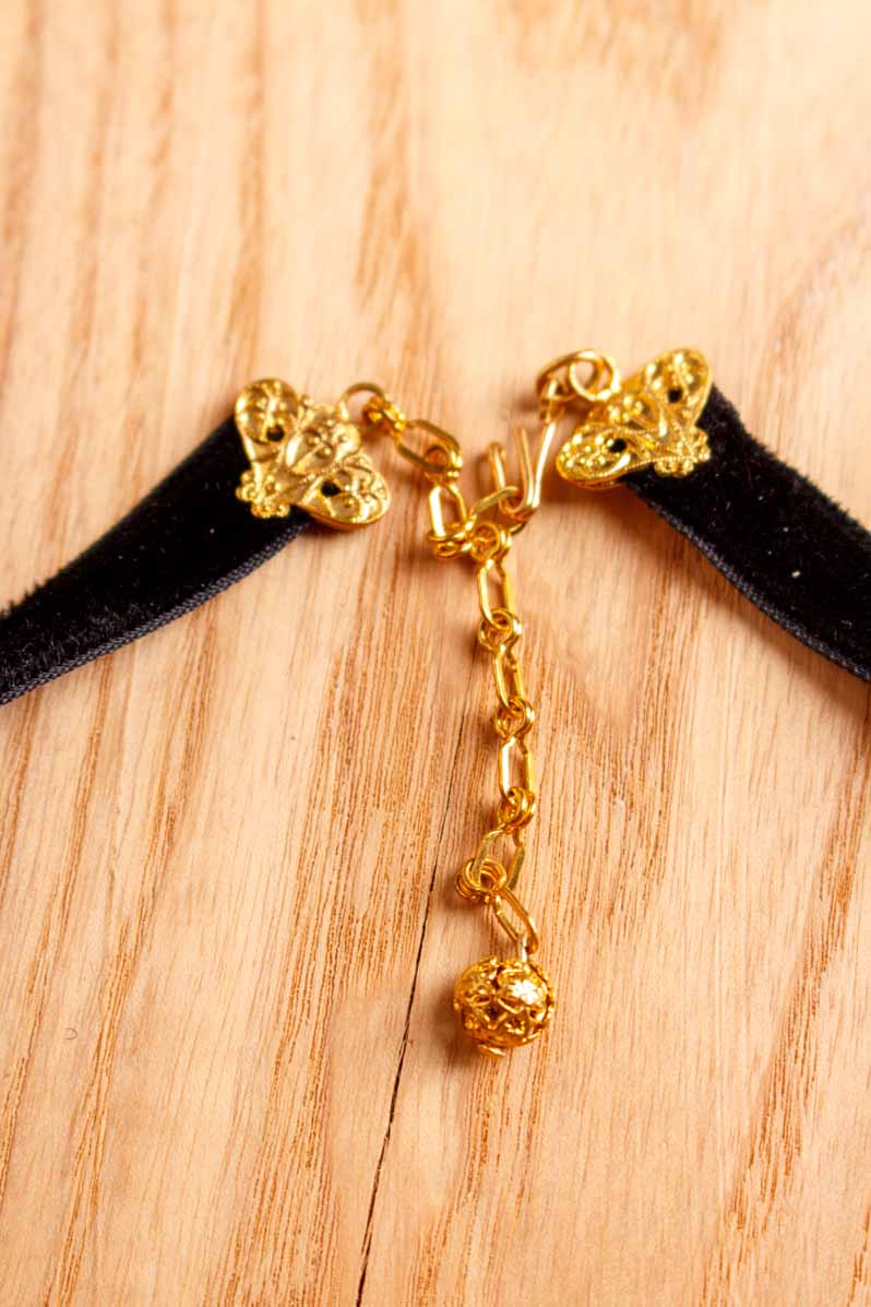 70s Disco Halsband Blume
