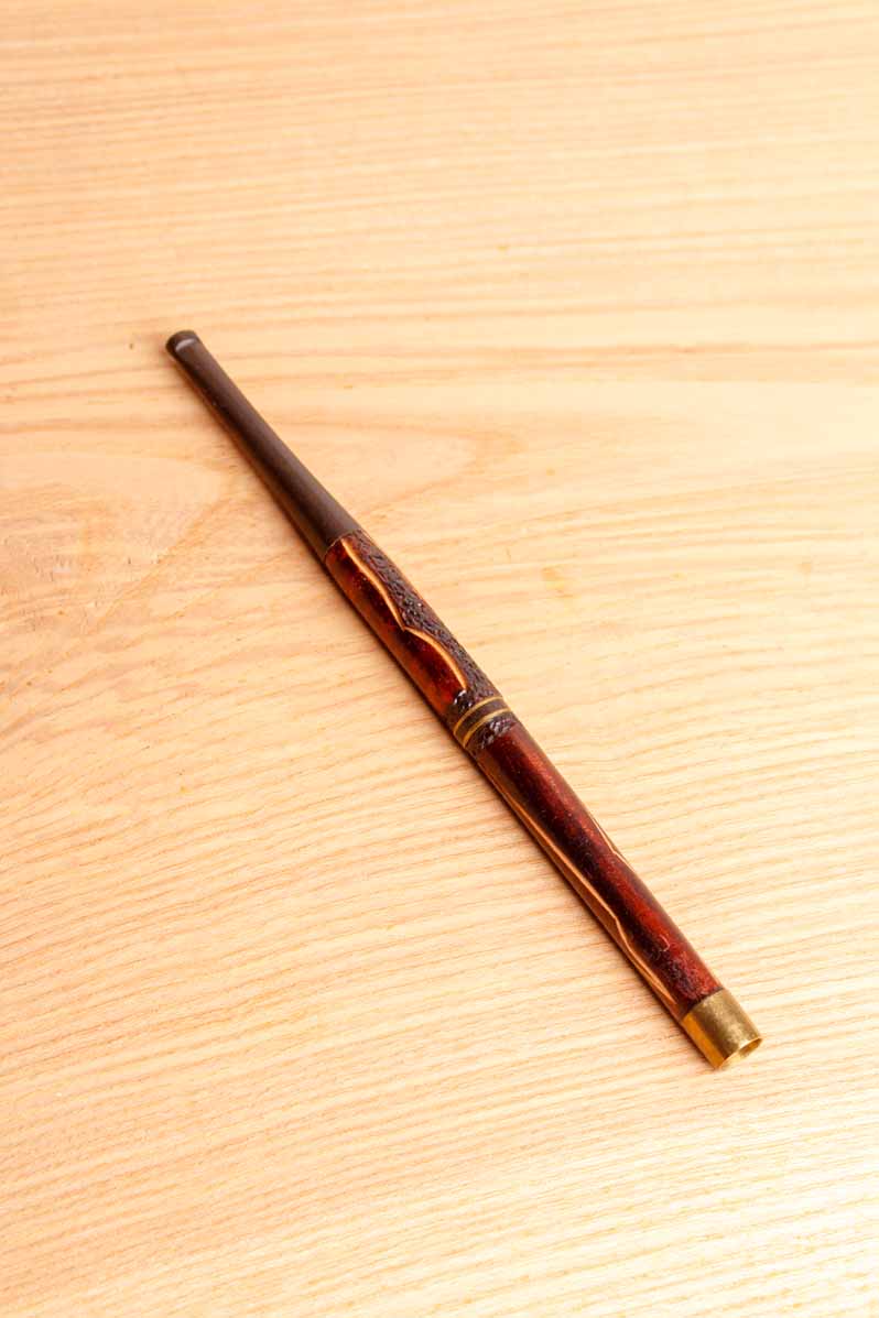 Zigarettenspitze Holz mit Messing