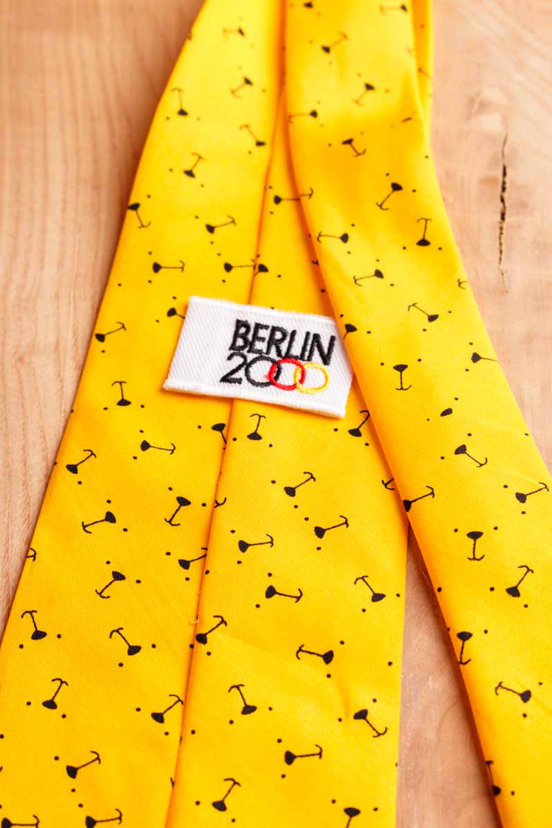 Berlin2000 Schlips gelb