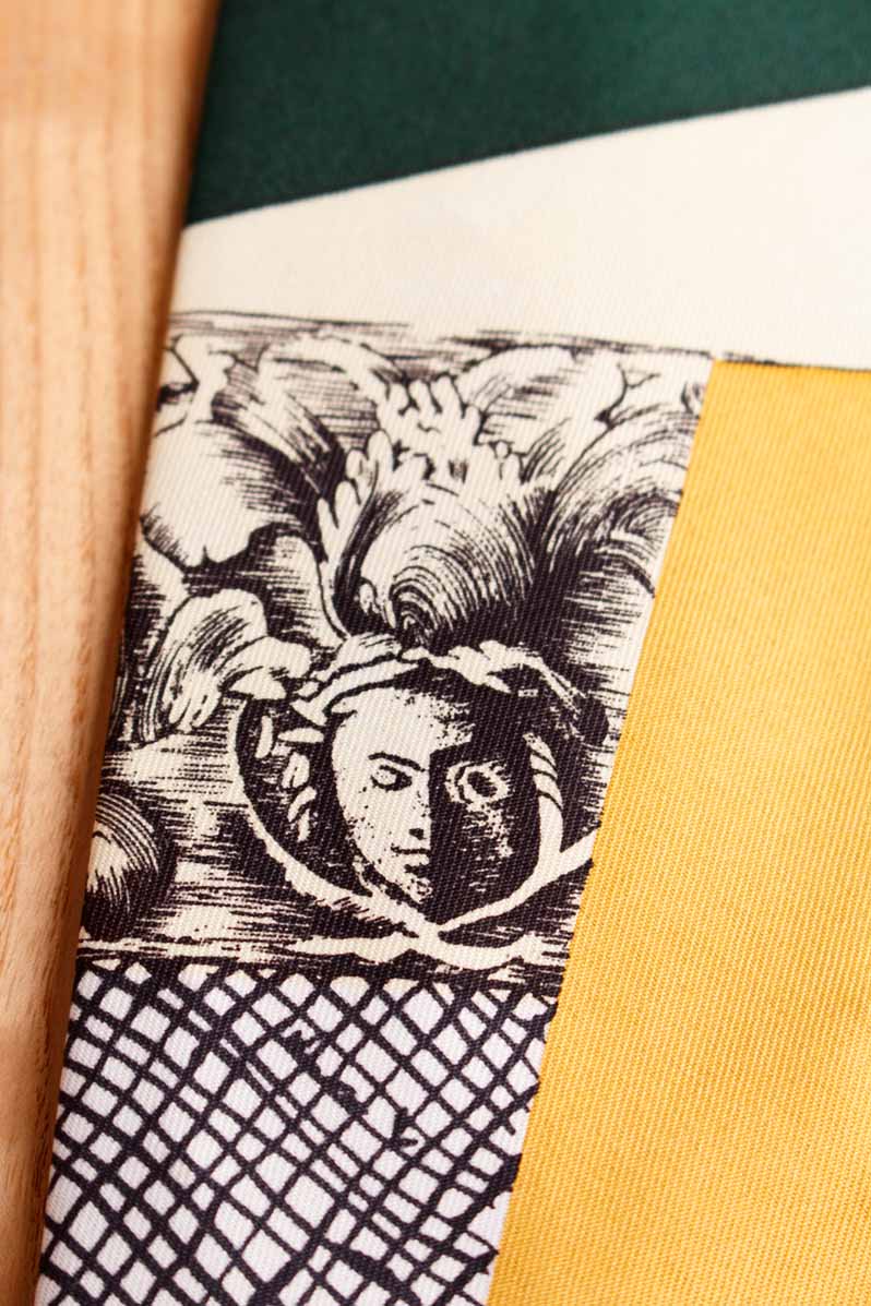 80s Schlips abstrakt gemustert