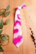 Damen Krawatte pink Seide