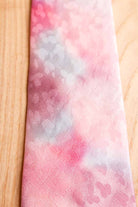 Damen Krawatte pastell rosa Seide