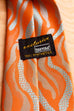 Vintage Krawatte orange