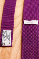 ADIDAS Krawatte lila Strick