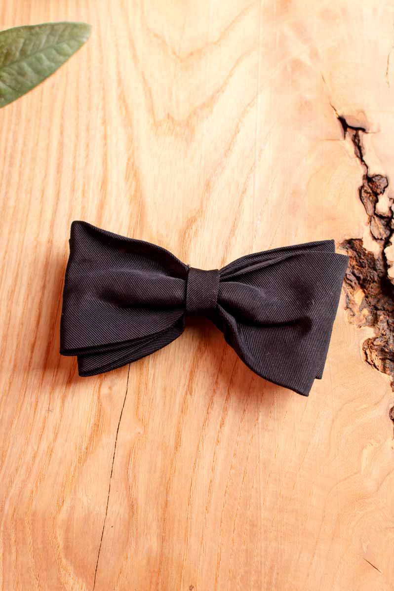 Vintage Fliege schwarz elegant