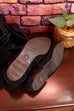 schwarze Wildleder Slouch Stiefel