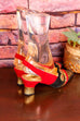 GOMEZ RIVAS Riemchen Pumps rot gold