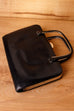 60er Jahre Handtasche schwarz 50er 60er Abendmode Frau Gothic real-rockabilly Rockabilly schwarz Sekretärin Special Tasche vintageberlin.de