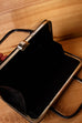 60er Jahre Handtasche schwarz 50er 60er Abendmode Frau Gothic real-rockabilly Rockabilly schwarz Sekretärin Special Tasche vintageberlin.de
