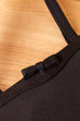 60s Handtasche flach schwarz 50er 60er Abendmode Frau Gothic real-rockabilly Rockabilly schwarz Sekretärin Special Tasche vintageberlin.de