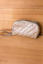 silber Tanzschuhe in Tasche