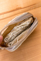 silber Tanzschuhe in Tasche