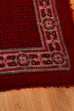 Wolltuch weinrot 60er 70er Accessoires Boho bunt Dandy Disco Rockabilly rot Special Tuch Unisize vintageberlin.de