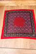 Schaltuch weinrot Muster Default Title 70er 80er Accessoires Boho bunt Dandy Disco Rockabilly rot Special Tuch Unisize vintageberlin.de