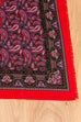 Schaltuch weinrot Muster 70er 80er Accessoires Boho bunt Dandy Disco Rockabilly rot Special Tuch Unisize vintageberlin.de