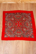 Schaltuch hellrot Wolle Default Title 70er 80er Accessoires Boho bunt Dandy Disco Rockabilly rot Special Tuch Unisize vintageberlin.de