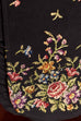 antikes Täschchen schwarz Petit Point