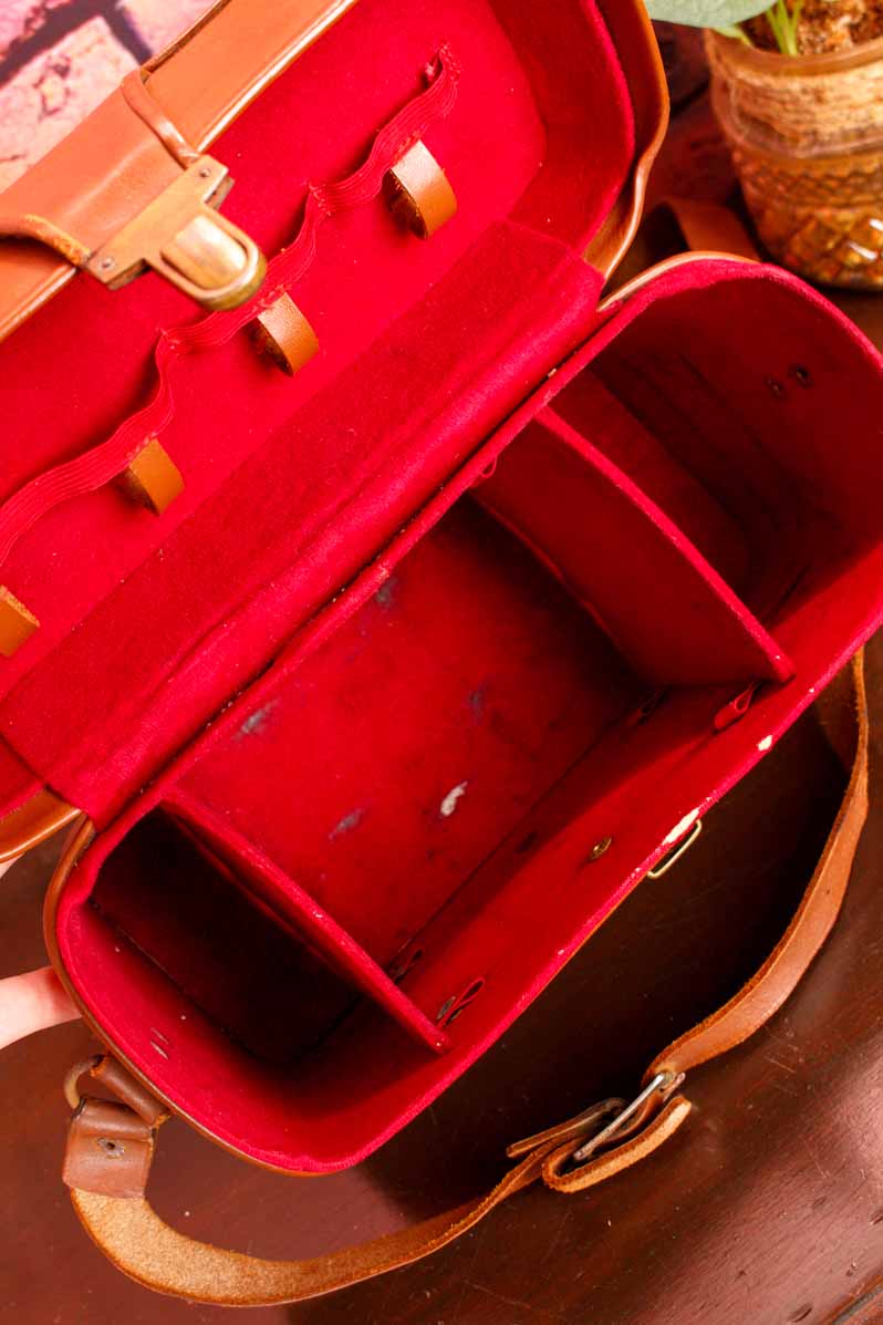 Mefa Leder Tasche Fototasche